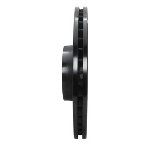 Audi S8 Brake Rotor (1) - Front Right - R1 Concepts - Drilled & Slotted - Black - `01-`03